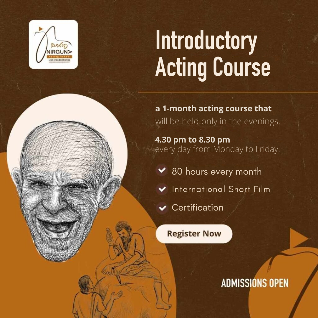 Nirguna Acting School in Bangalore Mounesh Badiger